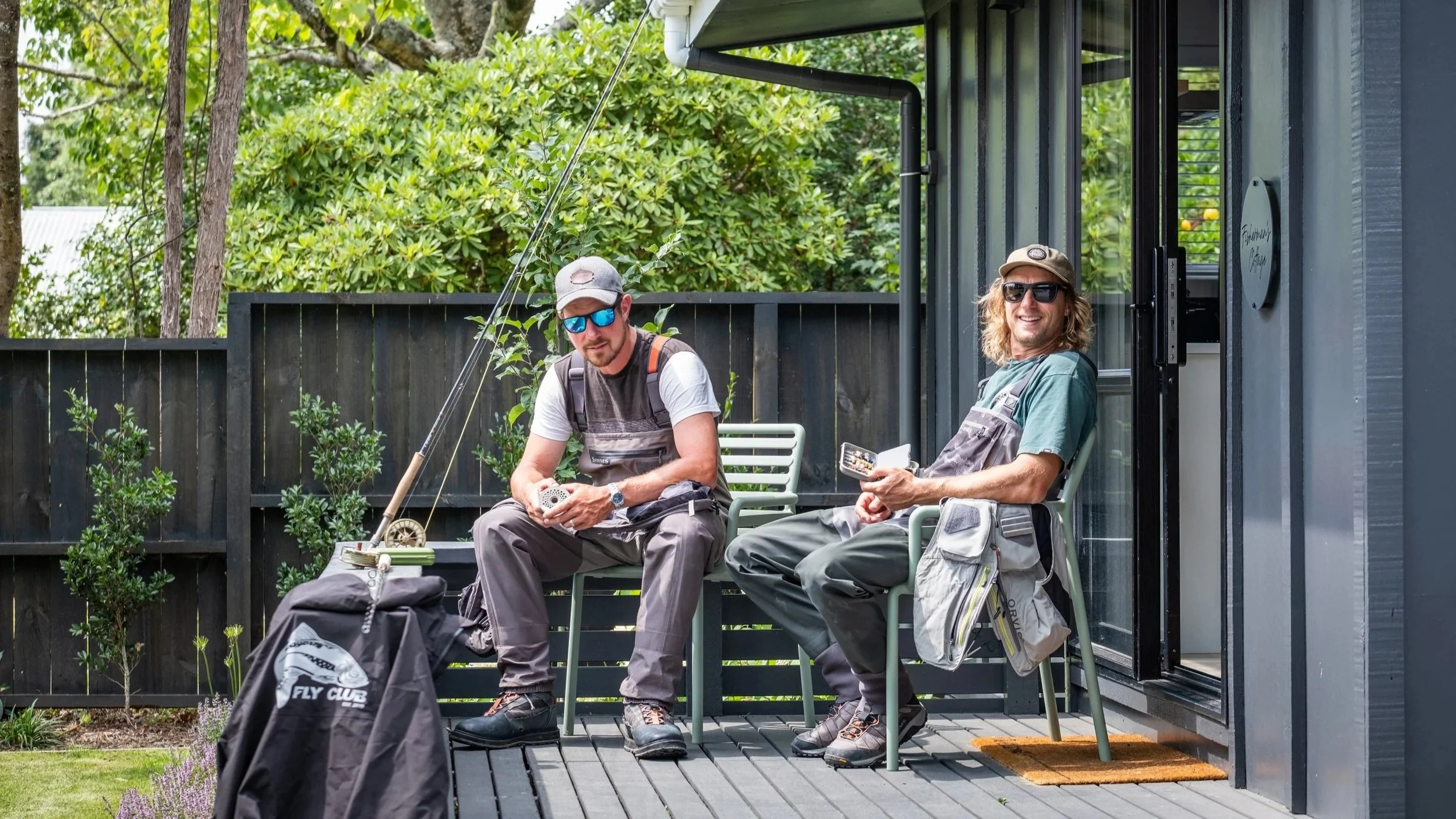 The Fishermans Cottage at The Quarters in Turangi on the Tongariro River