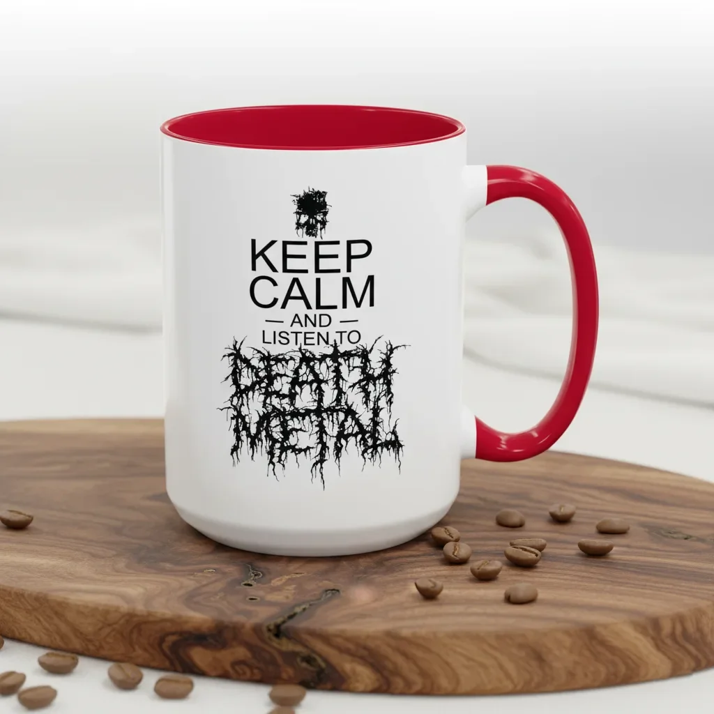 This 15oz red cool coffee mugs of pure catharsis