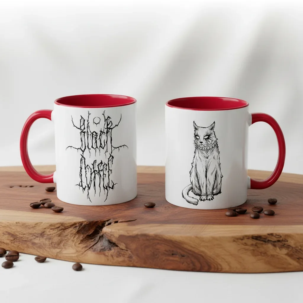 These unique mugs summon eternal judgment