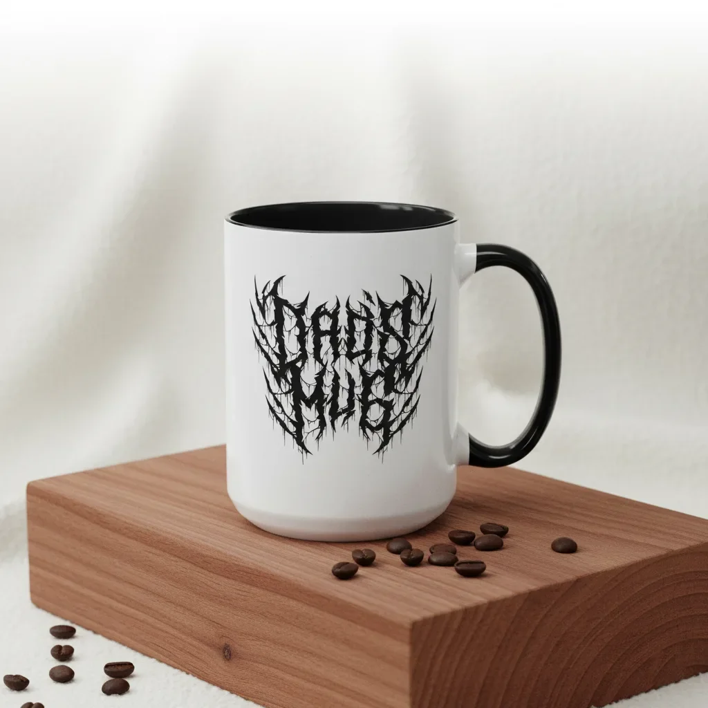 Maximum authority in this 15oz black mens coffee mugs