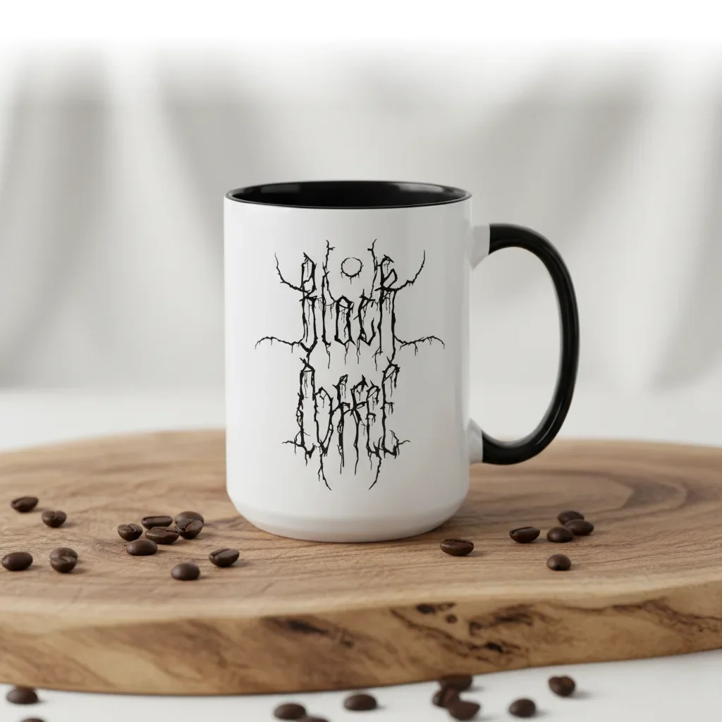 Maximum intensity in this 15oz black unique coffee mugs