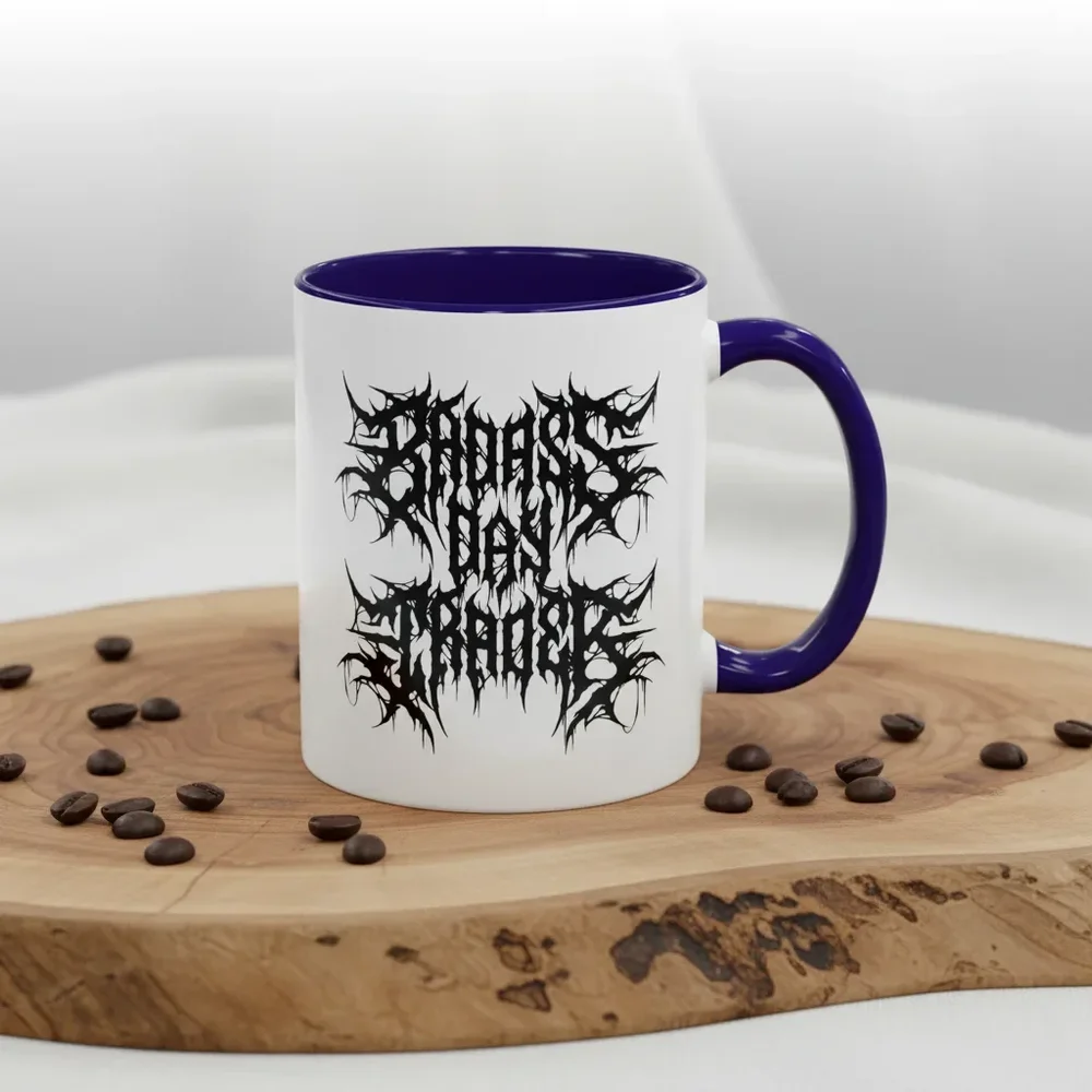 Badass Day Trader | Unique Coffee Mugs for Him with Clever Design