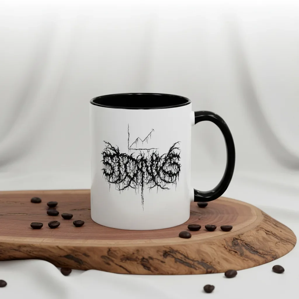 Funny coffee mugs don't get more savage than this 11oz black stonks mug ready to mock your trading decisions