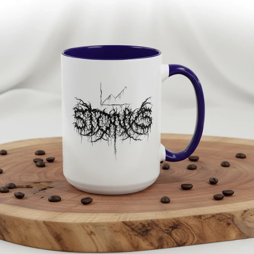 Survive the trading apocalypse with this 15oz blue cool coffee mugs for guys who never sleep