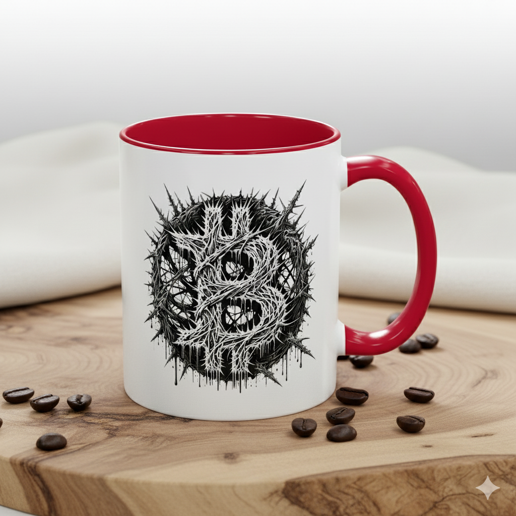 11oz red coffee mug for men trading crypto