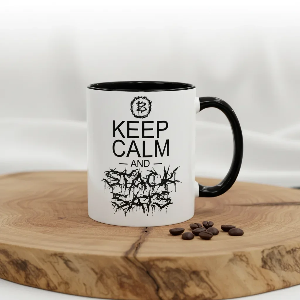 These unusual mugs come in 11oz black for bitcoin warriors