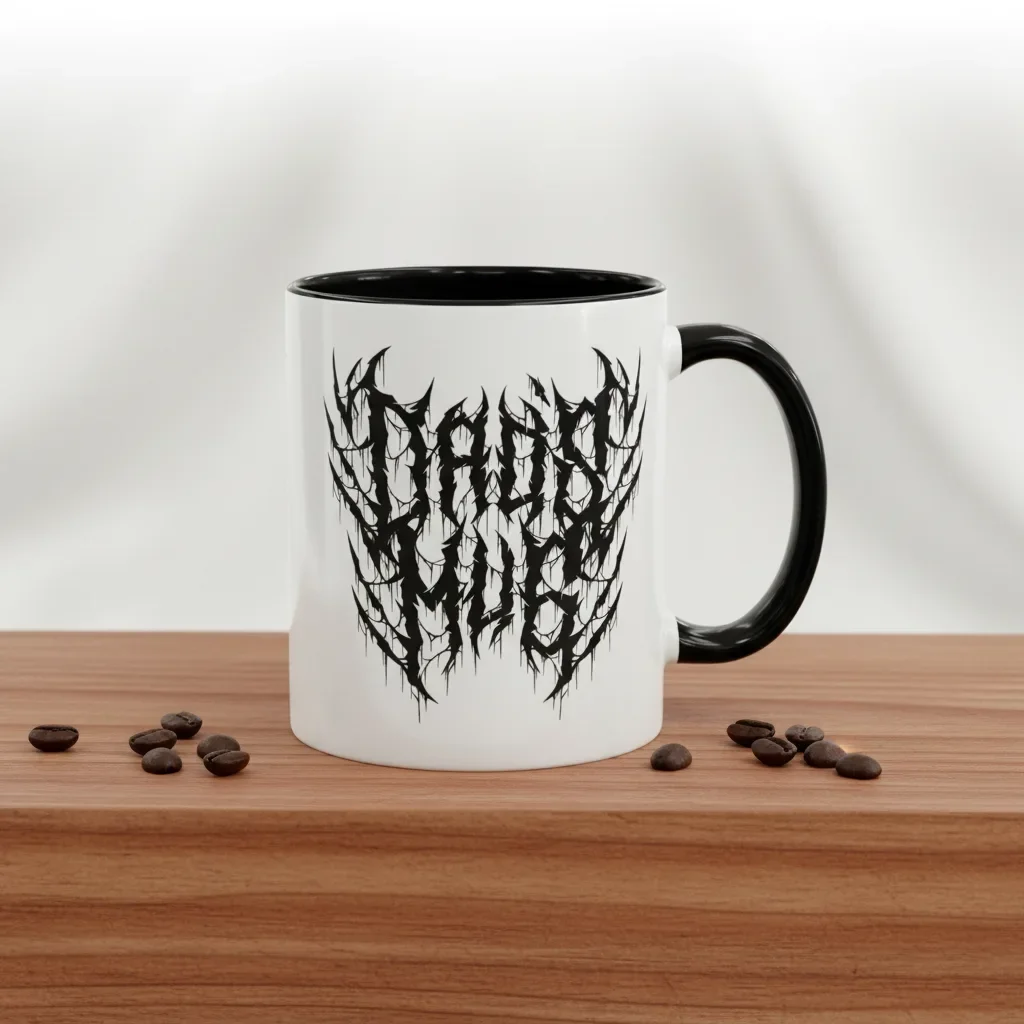 Your 11oz blue men's coffee mugs channel pure authority