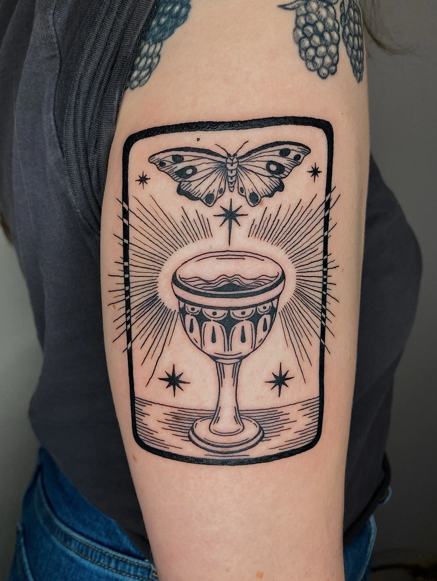 Ace of cups for Savanna!🍷✨