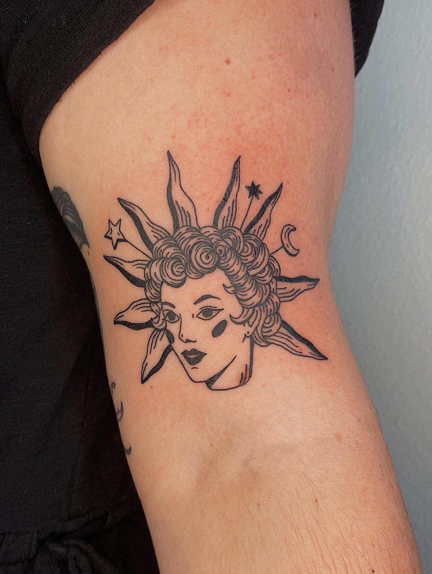Little celestial lady from my flash!