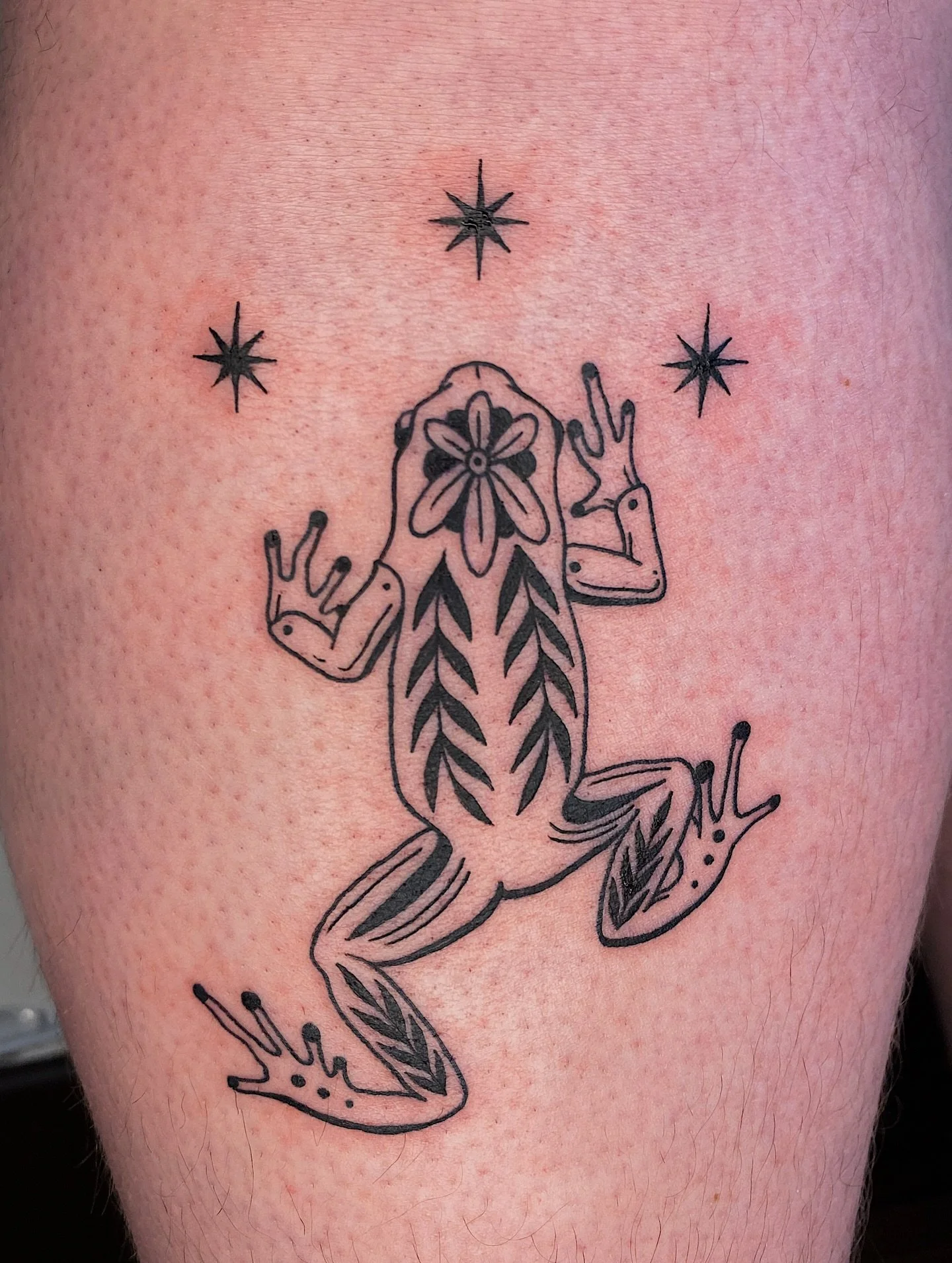Matching dad and daughter frogs for Teagan and her dad!