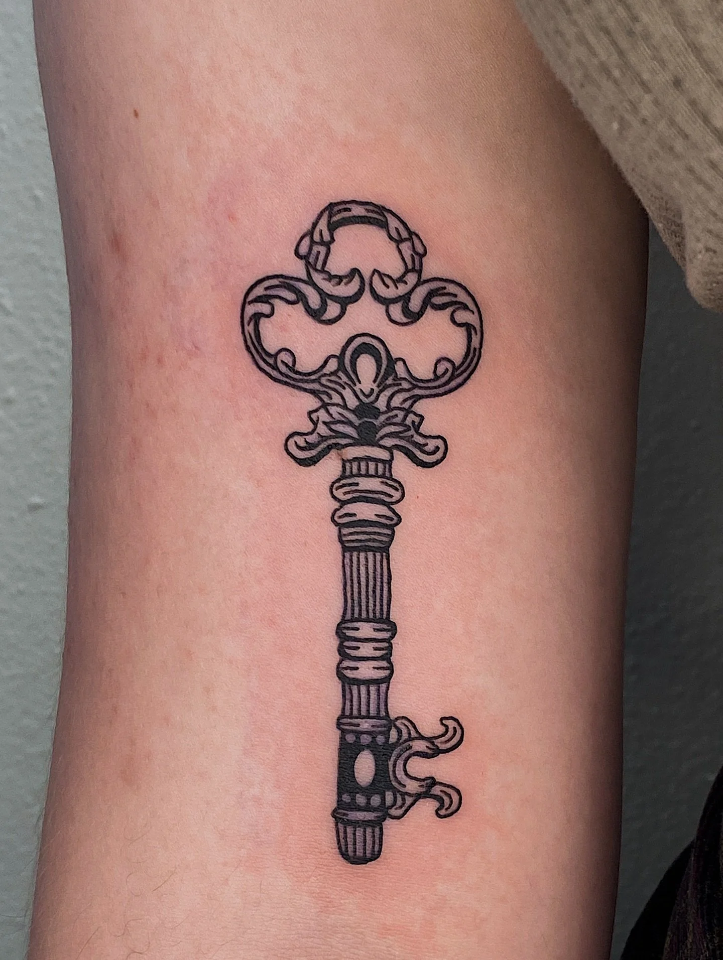 Key from my flash for Brooke&rsquo;s first tattoo!