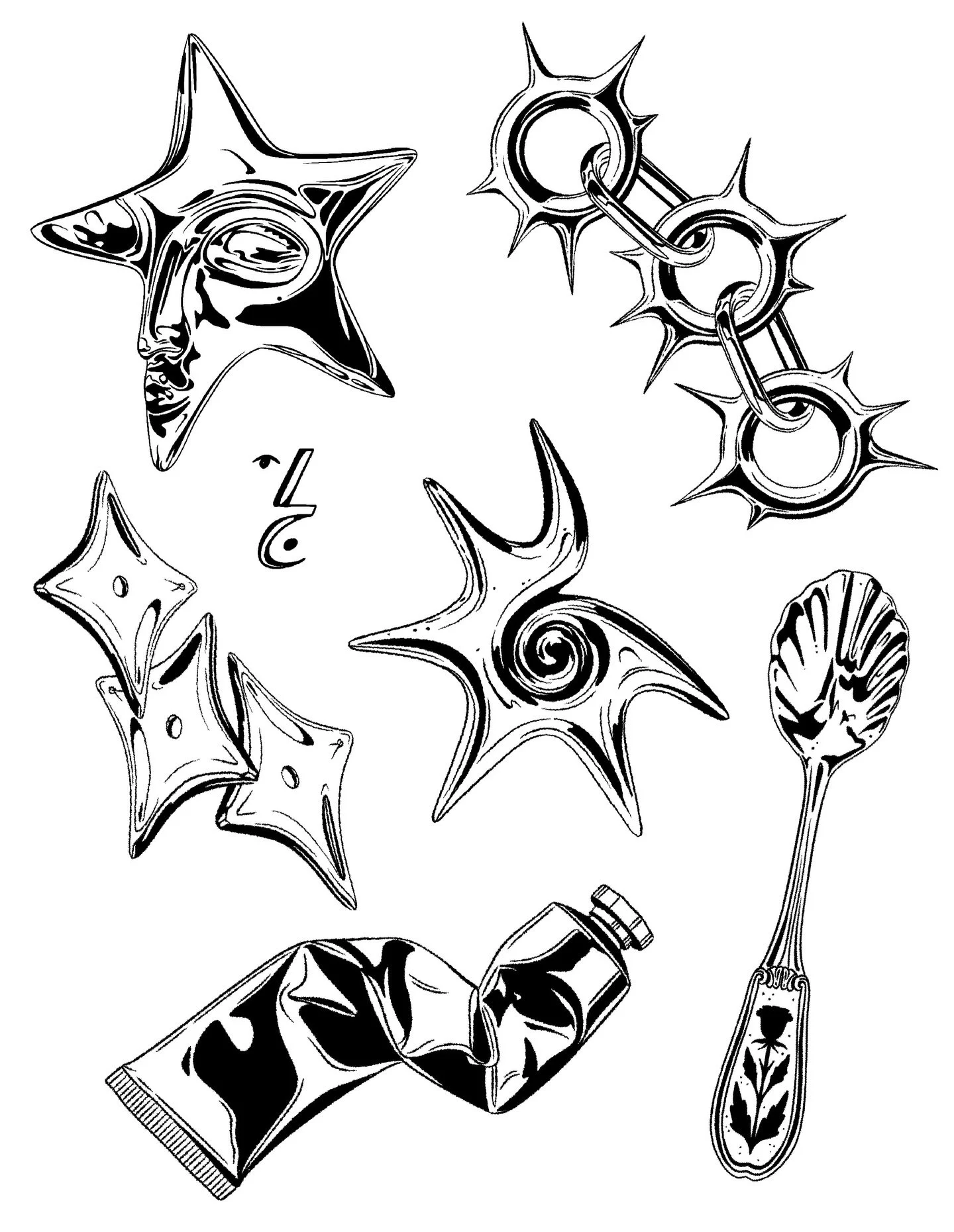 NEW FLASH! Books open on Saturday for summer bookings. I made some mini flash and can do a few of these in a session or add them to an appt!