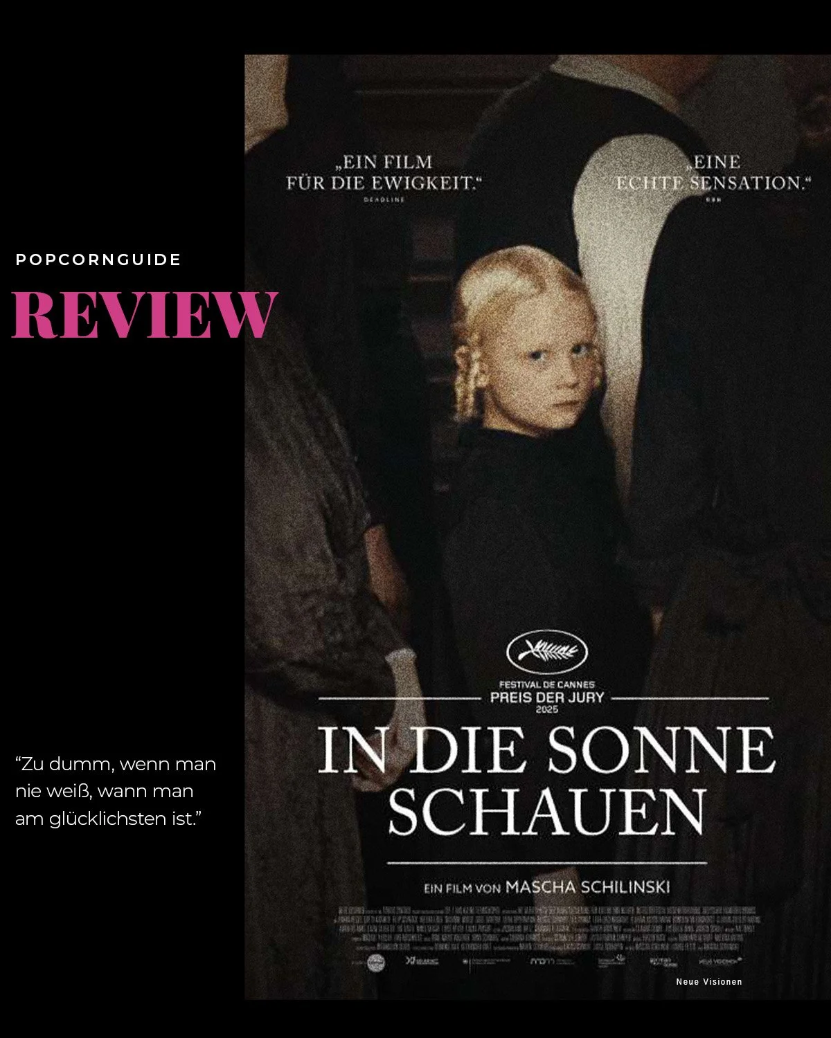 🌤️🎬 #InDieSonneSchauen Review: Der Film erz&auml;hlt die Geschichte von vier Frauen &uuml;ber vier Jahrzehnte hinweg &ndash; verkn&uuml;pft durch Traumata, durch Lebenskrisen, durch Schmerz, aber auch durch etwas ganz Leises, das ich pers&ouml;nlic
