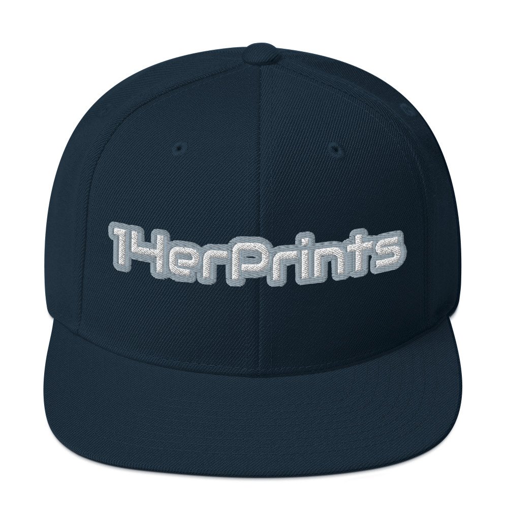 14erprints classic snapback – dark navy front