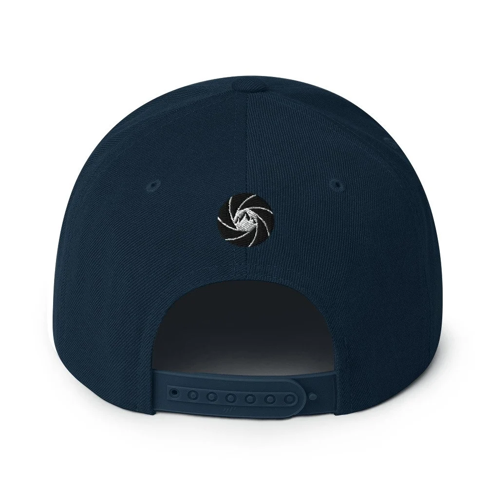 14erprints classic snapback – dark navy back