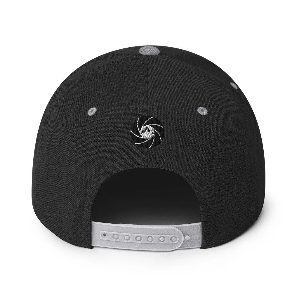 14erprints classic snapback – black/ silver back