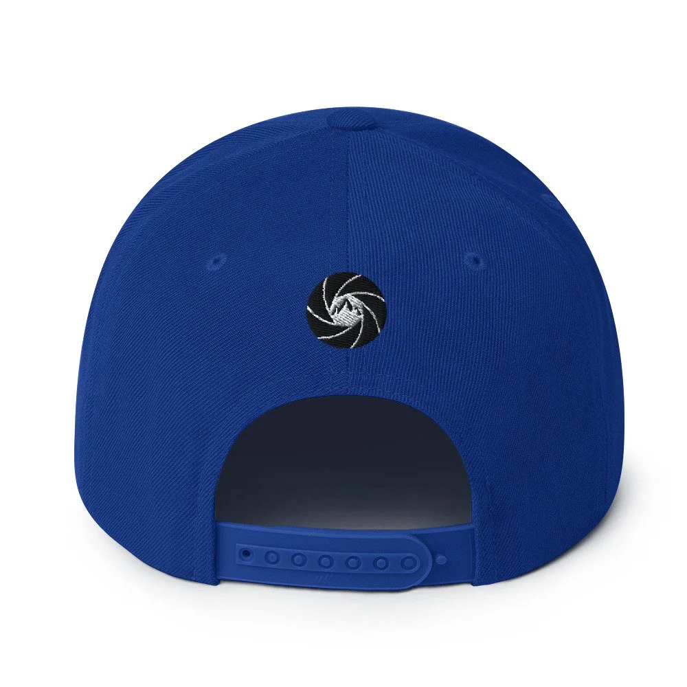 14erprints classic snapback – royal blue back