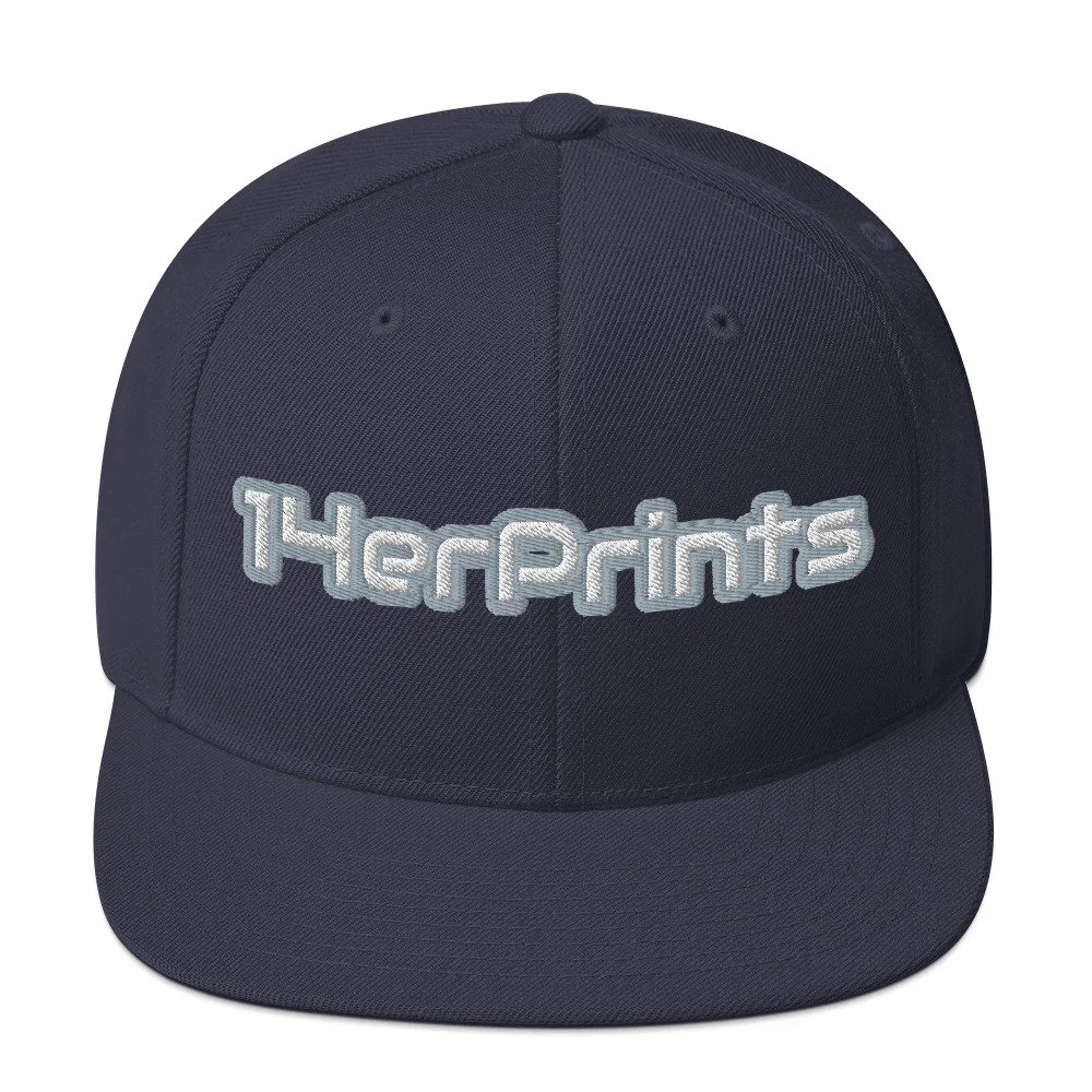 14erprints classic snapback – navy front