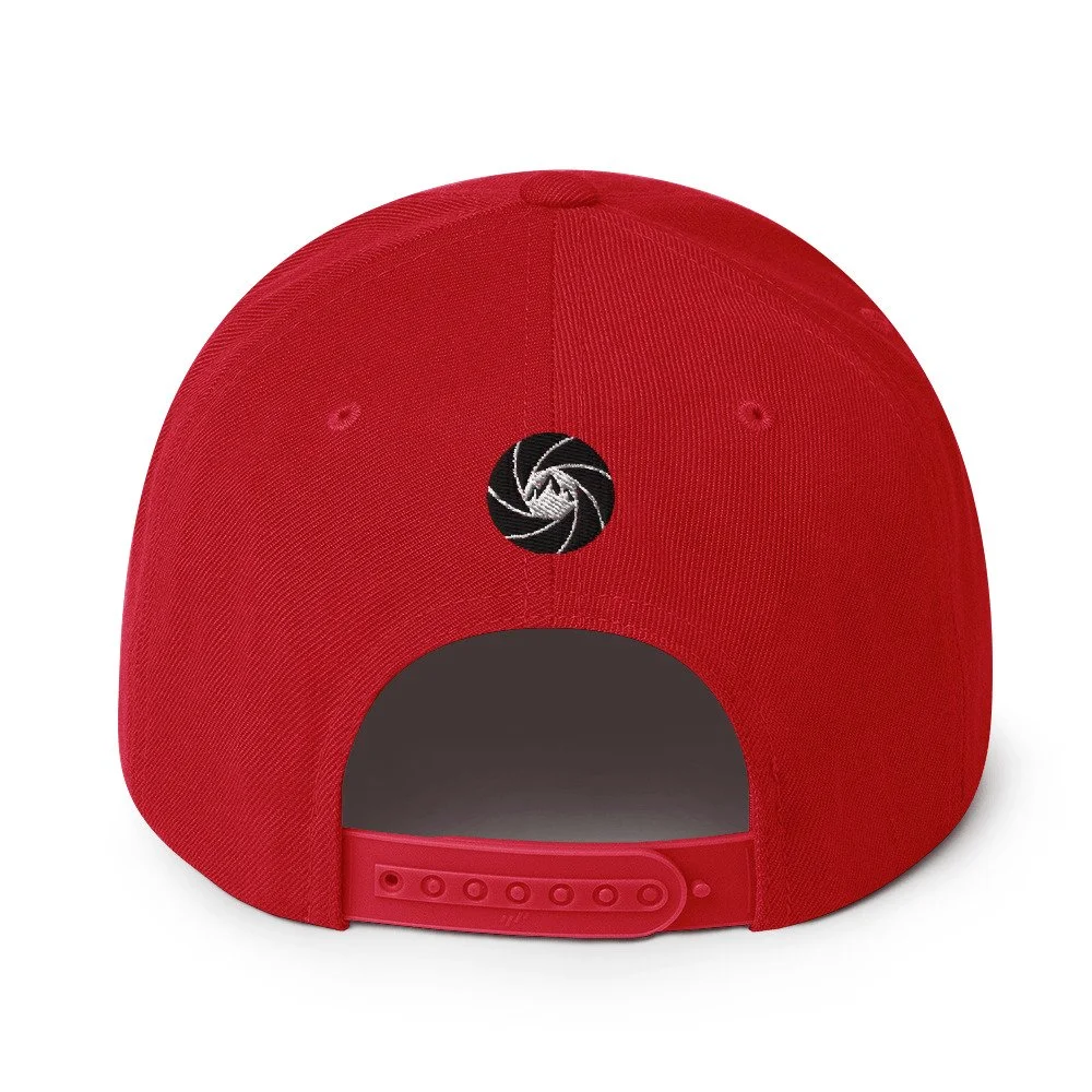 14erprints classic snapback – red back