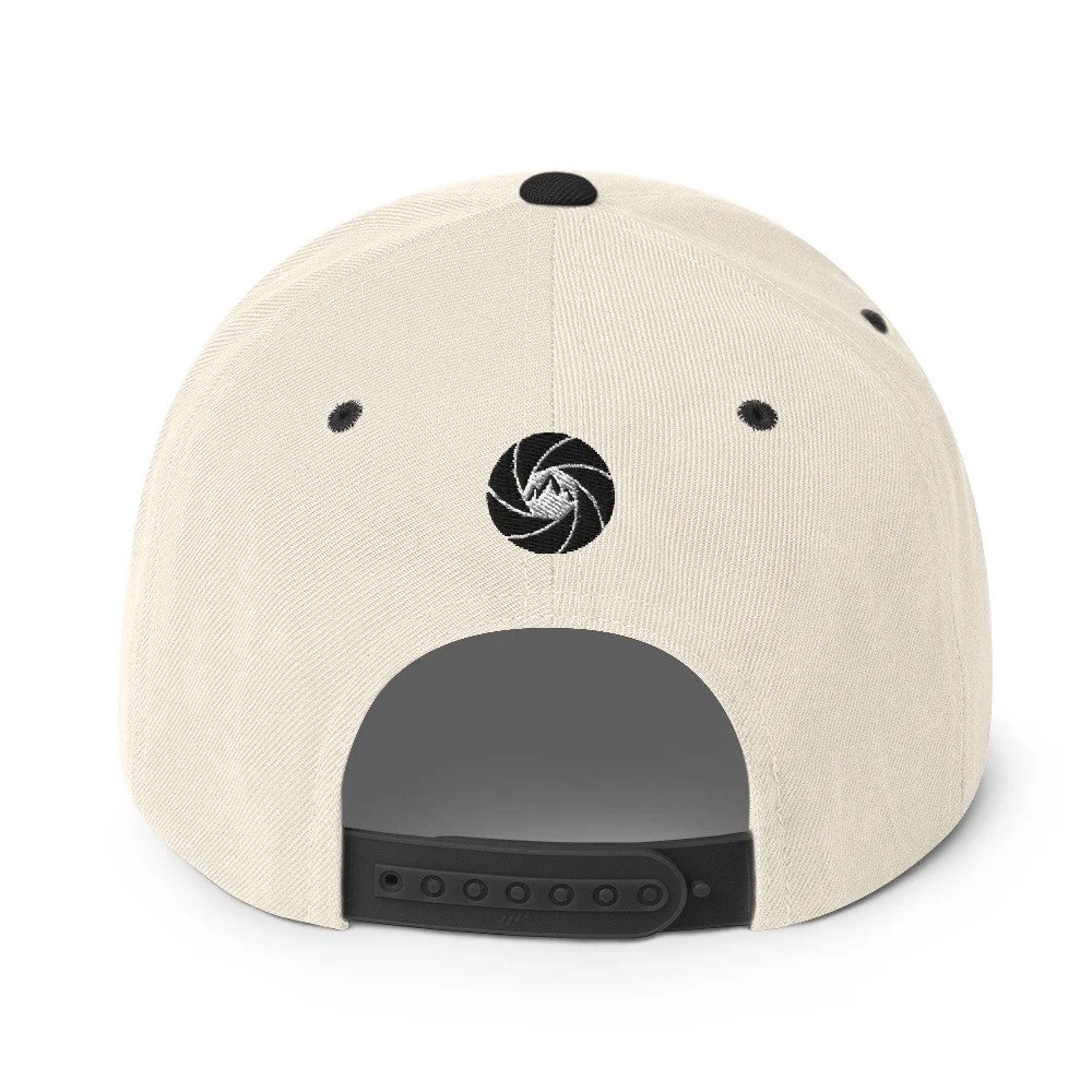 14erprints classic snapback – natural/ black back