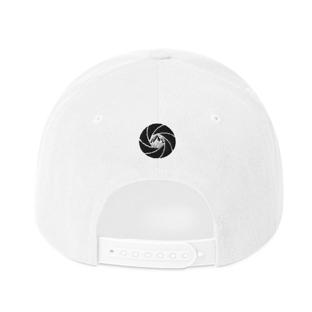 14erprints classic snapback – white back