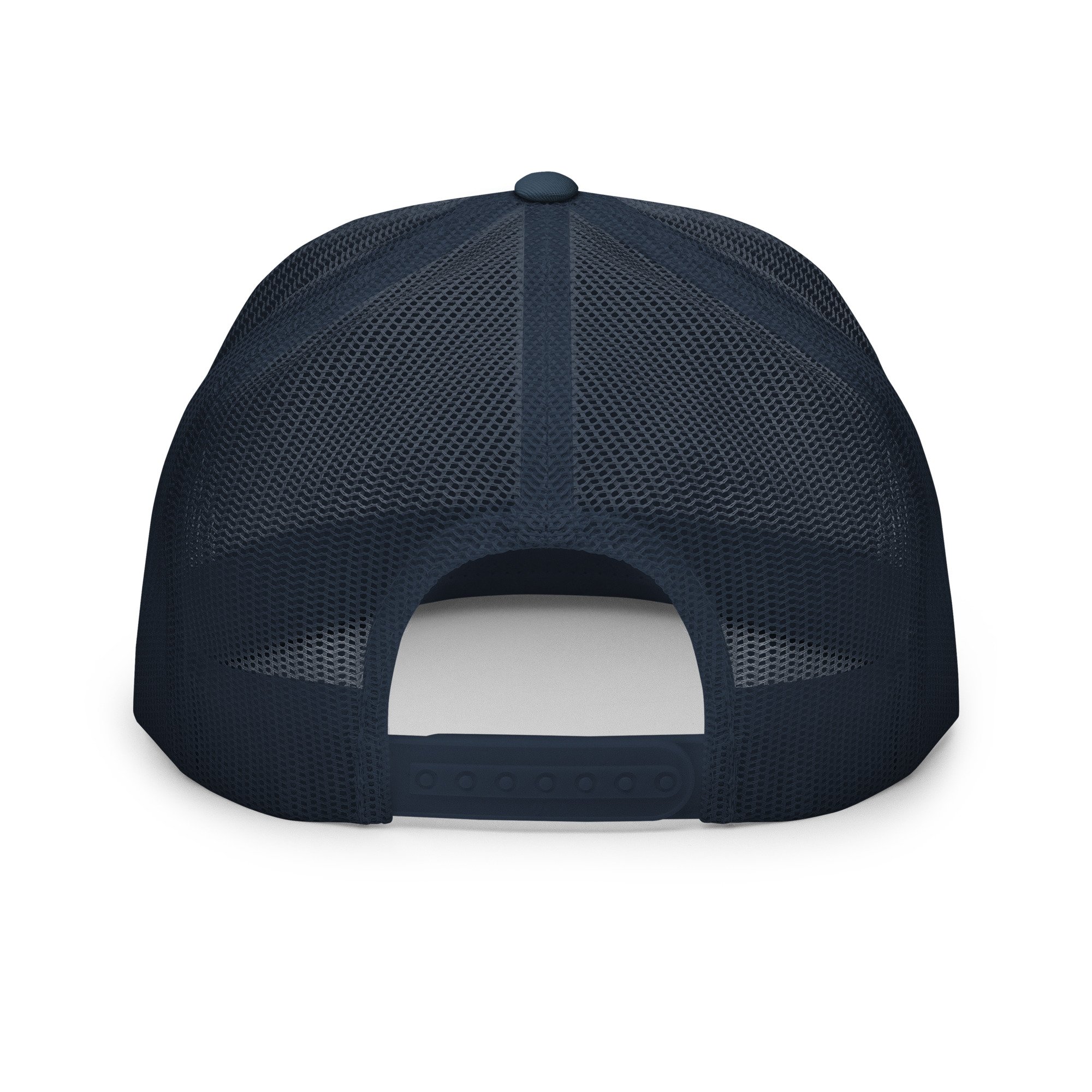 14erprints traditional trucker hat – navy/ white/ navy back