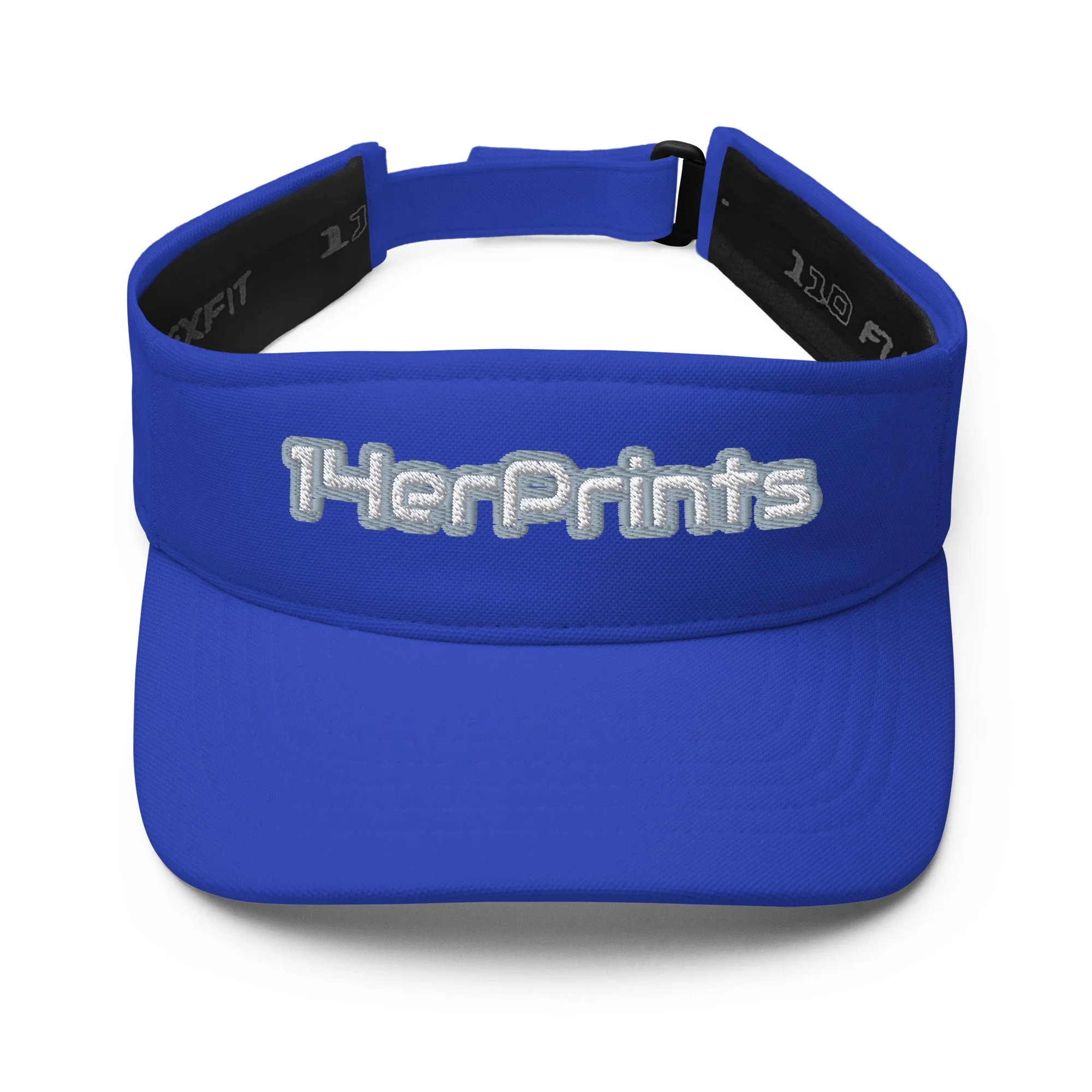 14erprints flexfit visor – royal front