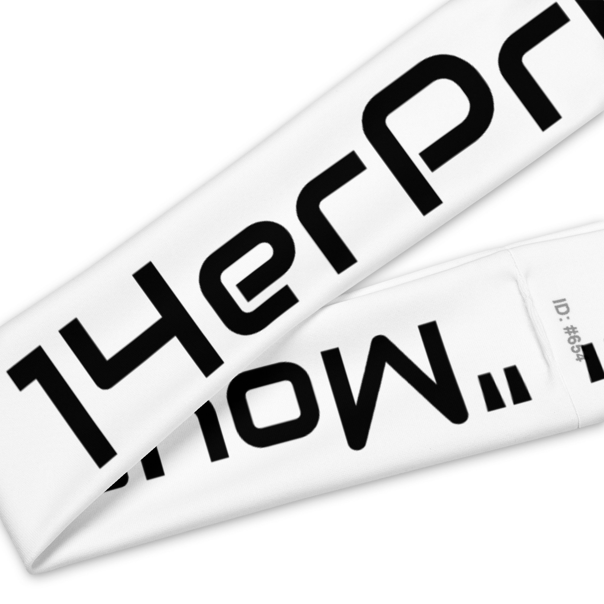 14erprints logo headband – white details
