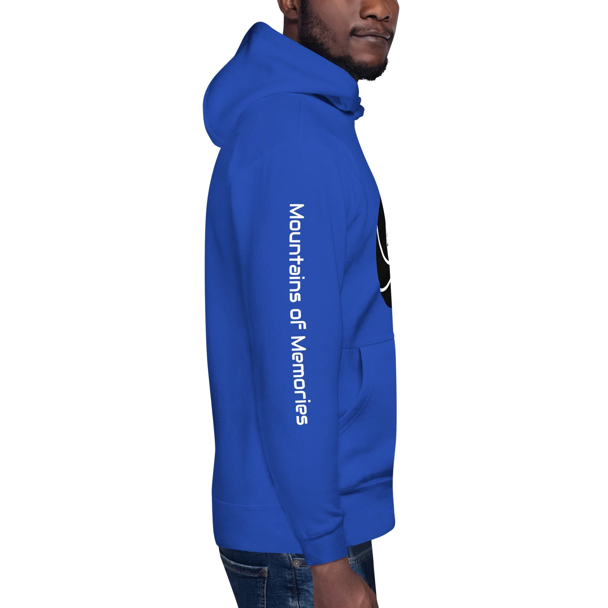 14erprints premium pullover hoodie – team royal right view