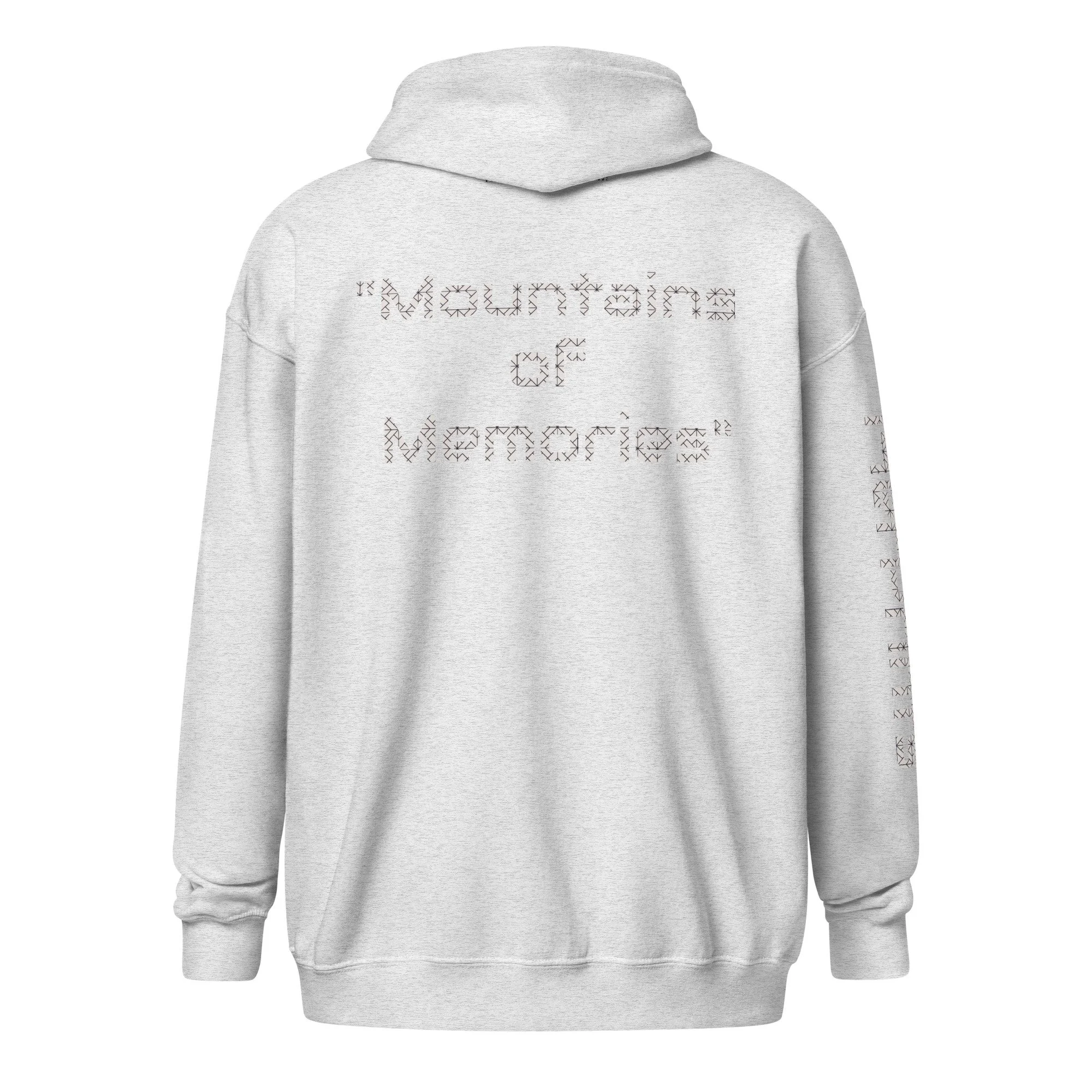 14erprints heavy blend zip hoodie – ash back