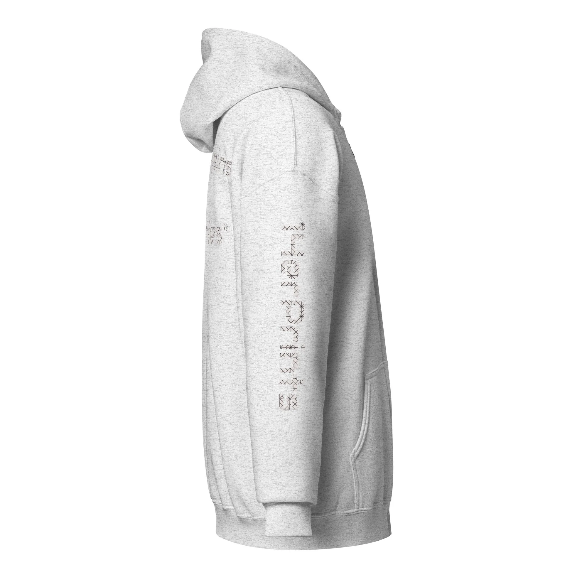 14erprints heavy blend zip hoodie – ash right