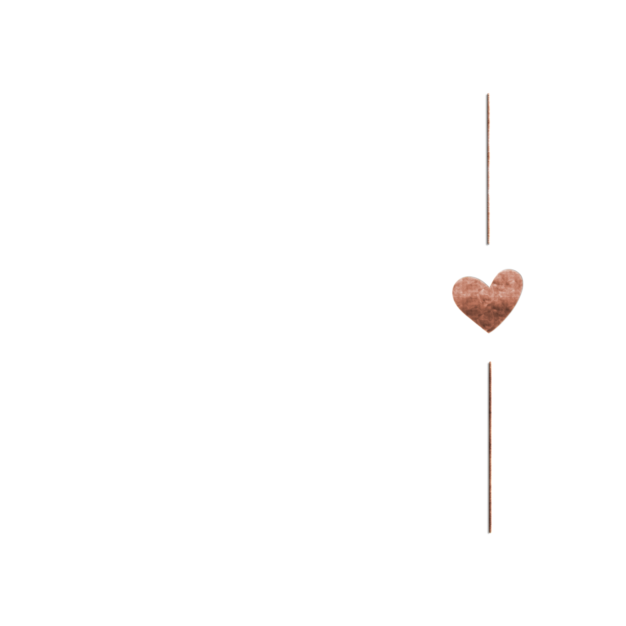 Illustration eines Zeigefingers, der auf ein Herz zeigt, mit Text 'Ich liebe dich' in verschiedenen Schriften.