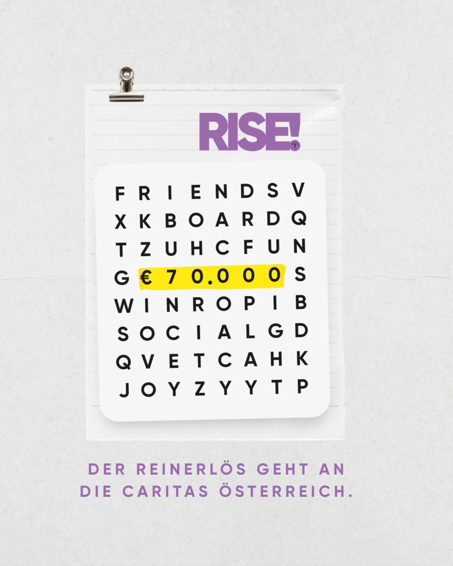 𝗘𝗶𝗻𝗲 &euro;70.000,- 𝗦𝗽𝗲𝗻𝗱𝗲 𝘄𝘂𝗿𝗱𝗲 𝗵𝗲𝘂𝘁𝗲 𝘂̈𝗯𝗲𝗿𝗴𝗲𝗯𝗲𝗻.

Was passiert, wenn 2.000 Frauen gemeinsam ihre Stimme erheben und am Weltfrauentag in der Wiener Staatsoper eine umjubelte Premiere feiern? 

𝗘𝘀 𝗲𝗻𝘁𝘀𝘁𝗲𝗵𝘁 𝗺𝗲?