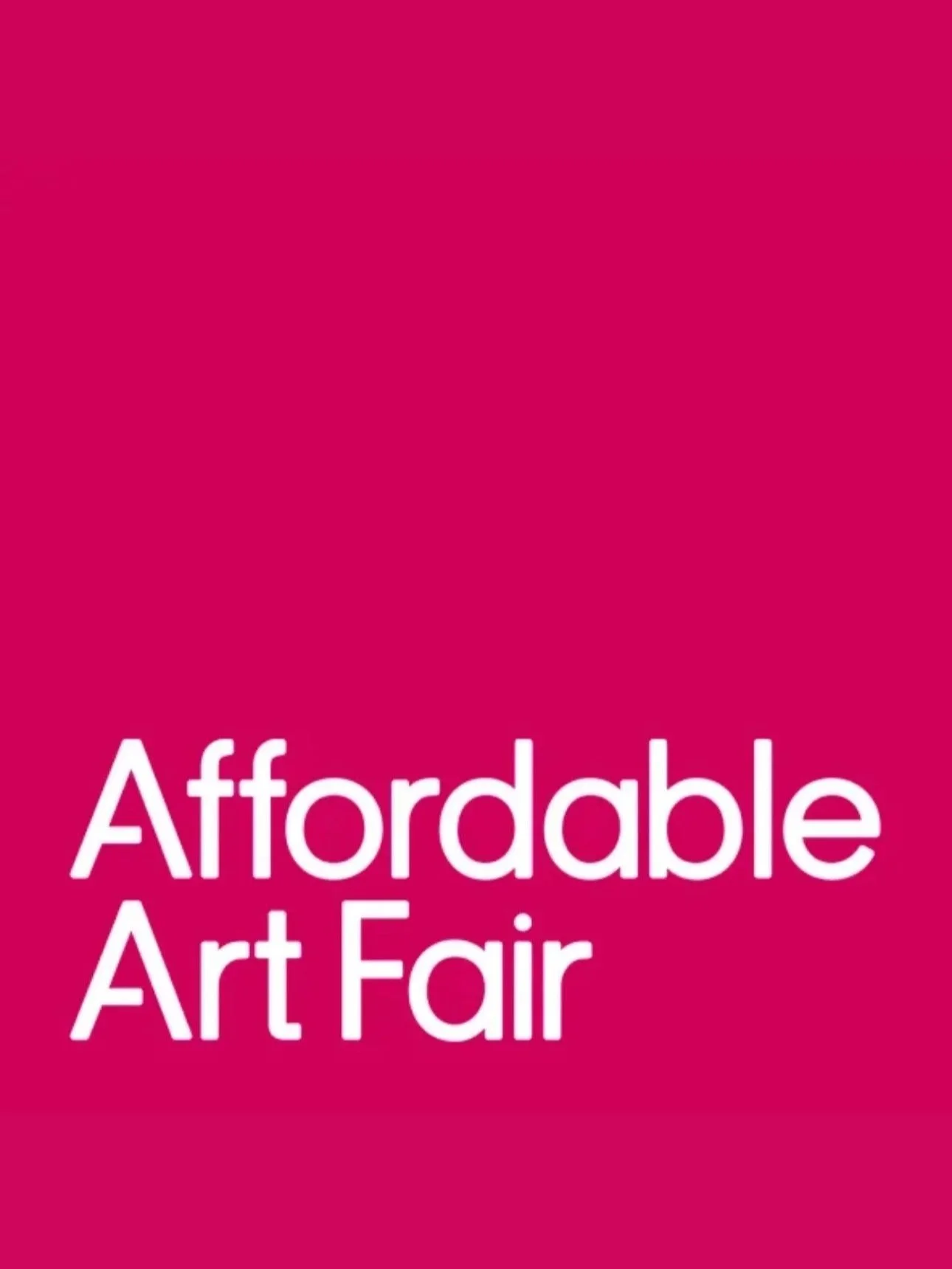 Affordable Art Fair, Hampstead May 2026