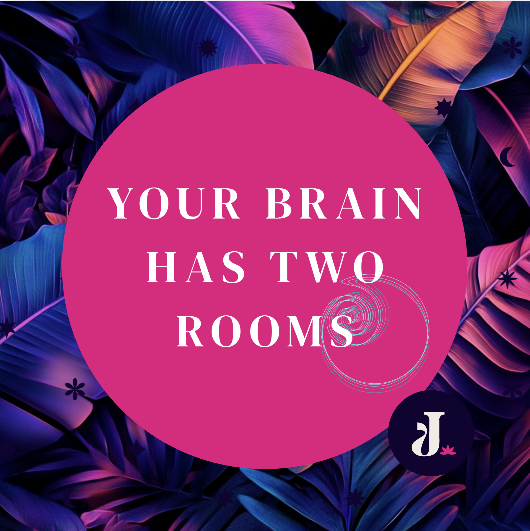 Your Brain Has Two Rooms