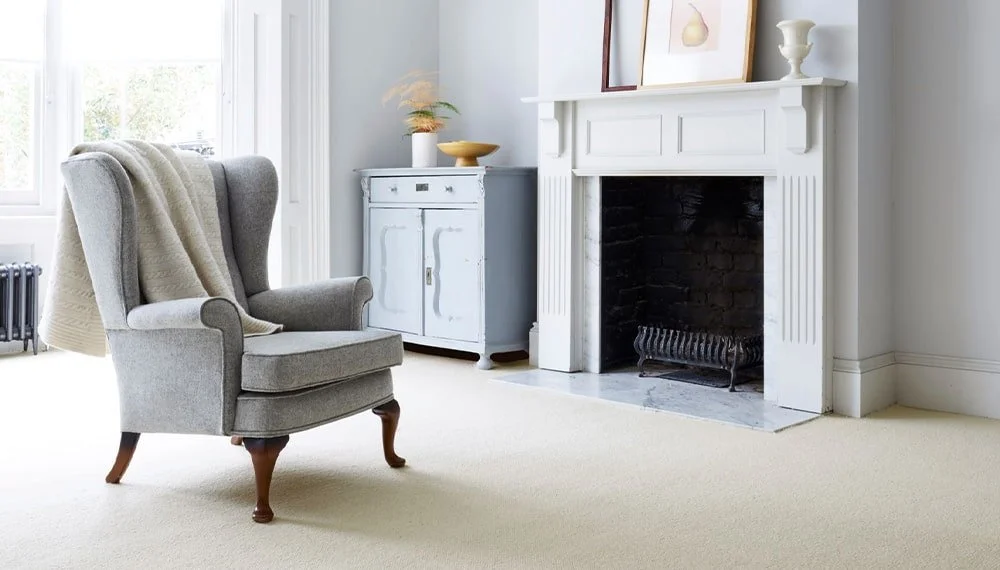 Pure and Simple Plain Victoria Wool Carpet supplied and fitted