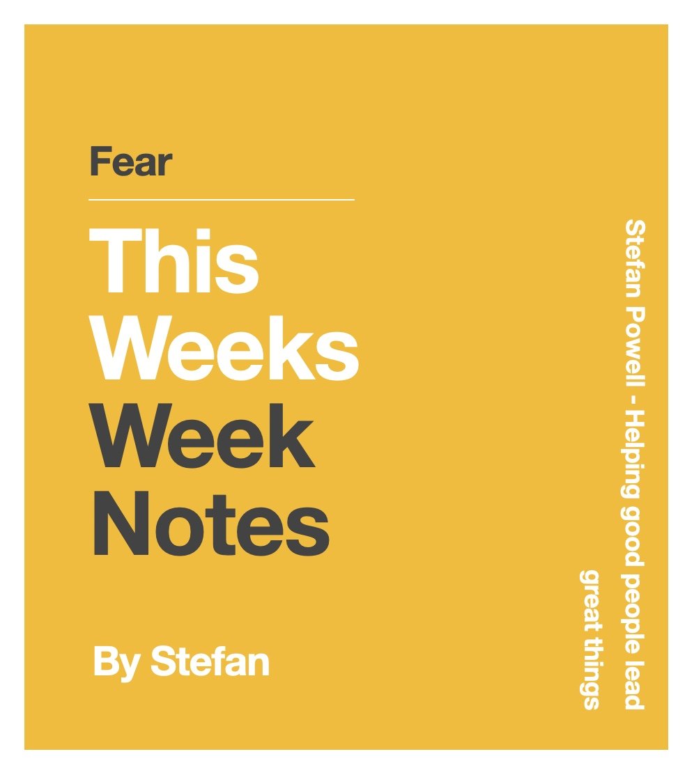 FEAR- Stefan’s Week-Notes 30/11/2024