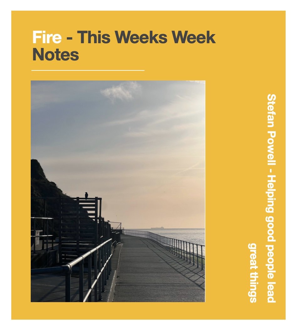 Fire & Legacy - Stefan’s Week-notes 25/04/2025