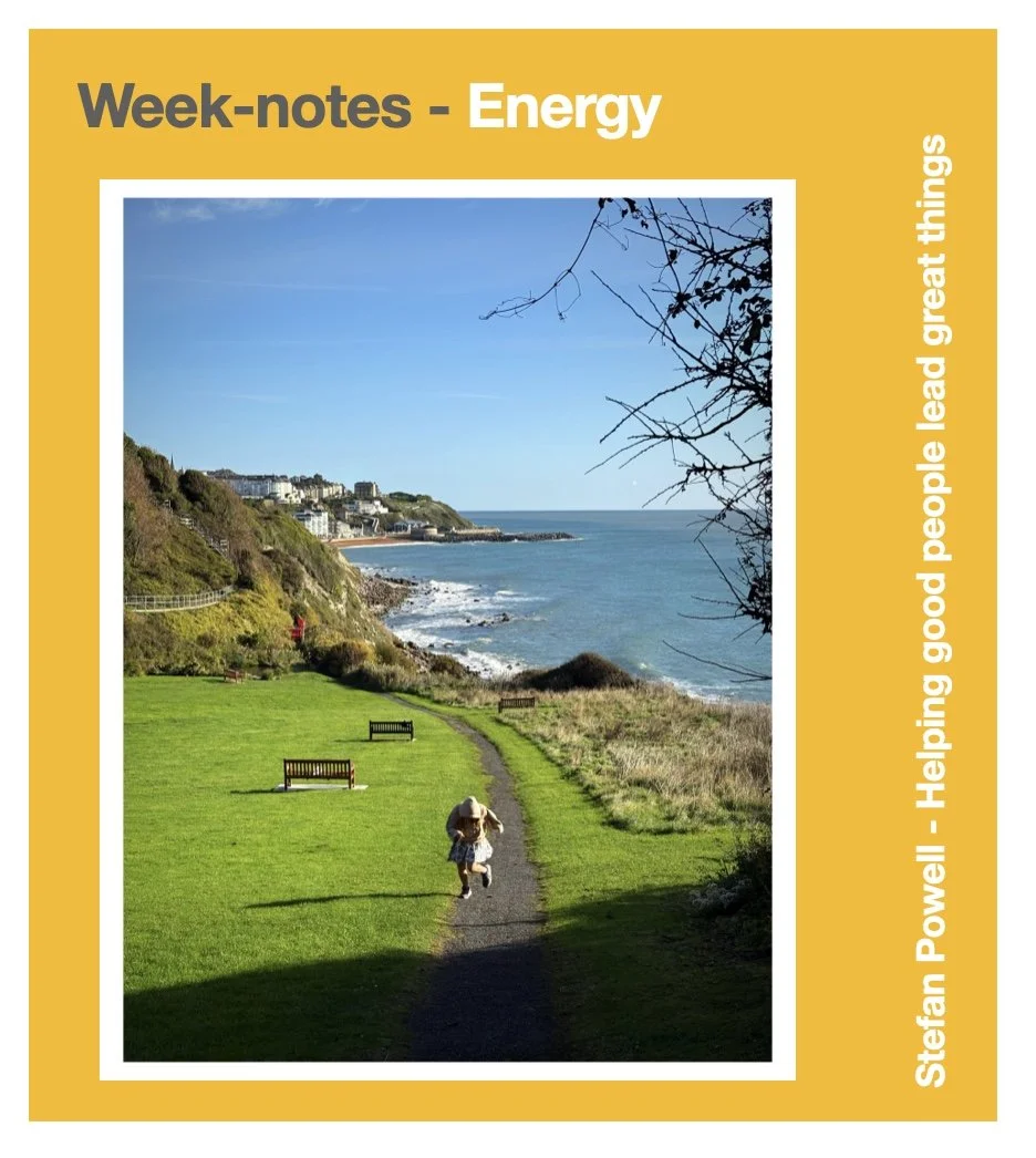 Energy - Stefan’s Week-notes 26/10/2025