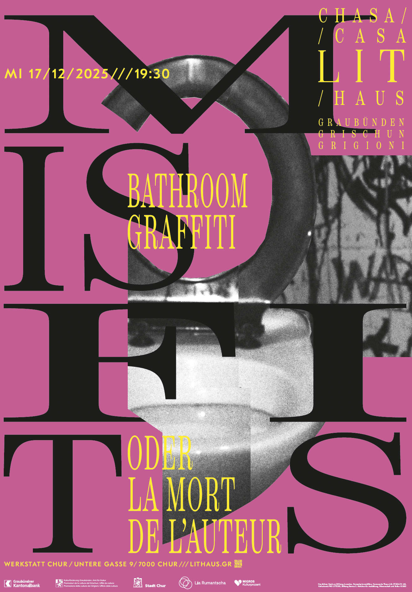 Misfits: «Bathroom Graffiti oder La mort de l’auteur» 