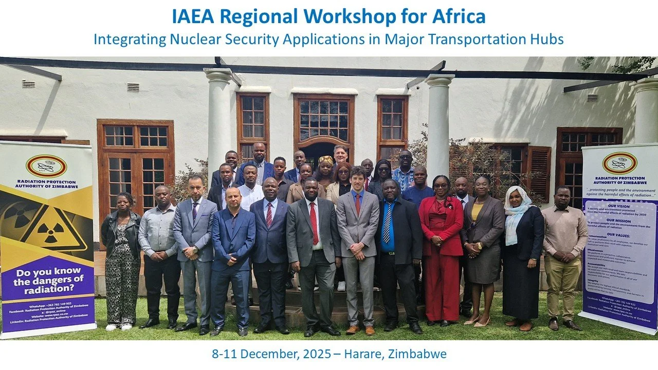 IAEA and INTERPOL collaboration on Security of Major Transportation Hubs