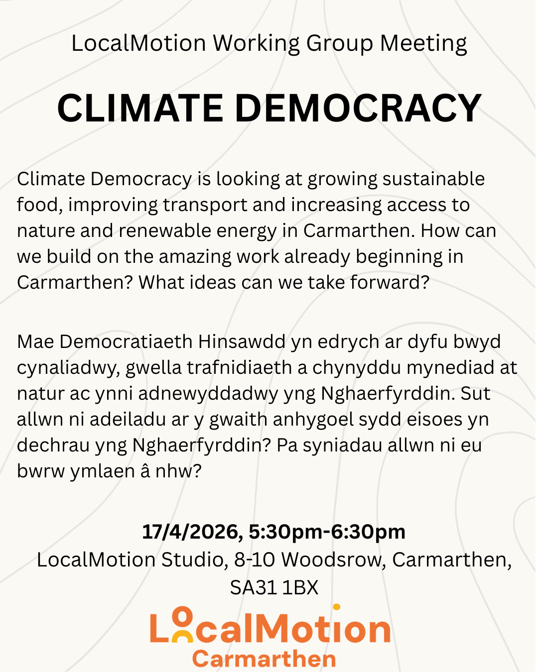 Climate Democracy - Working Group Meeting
