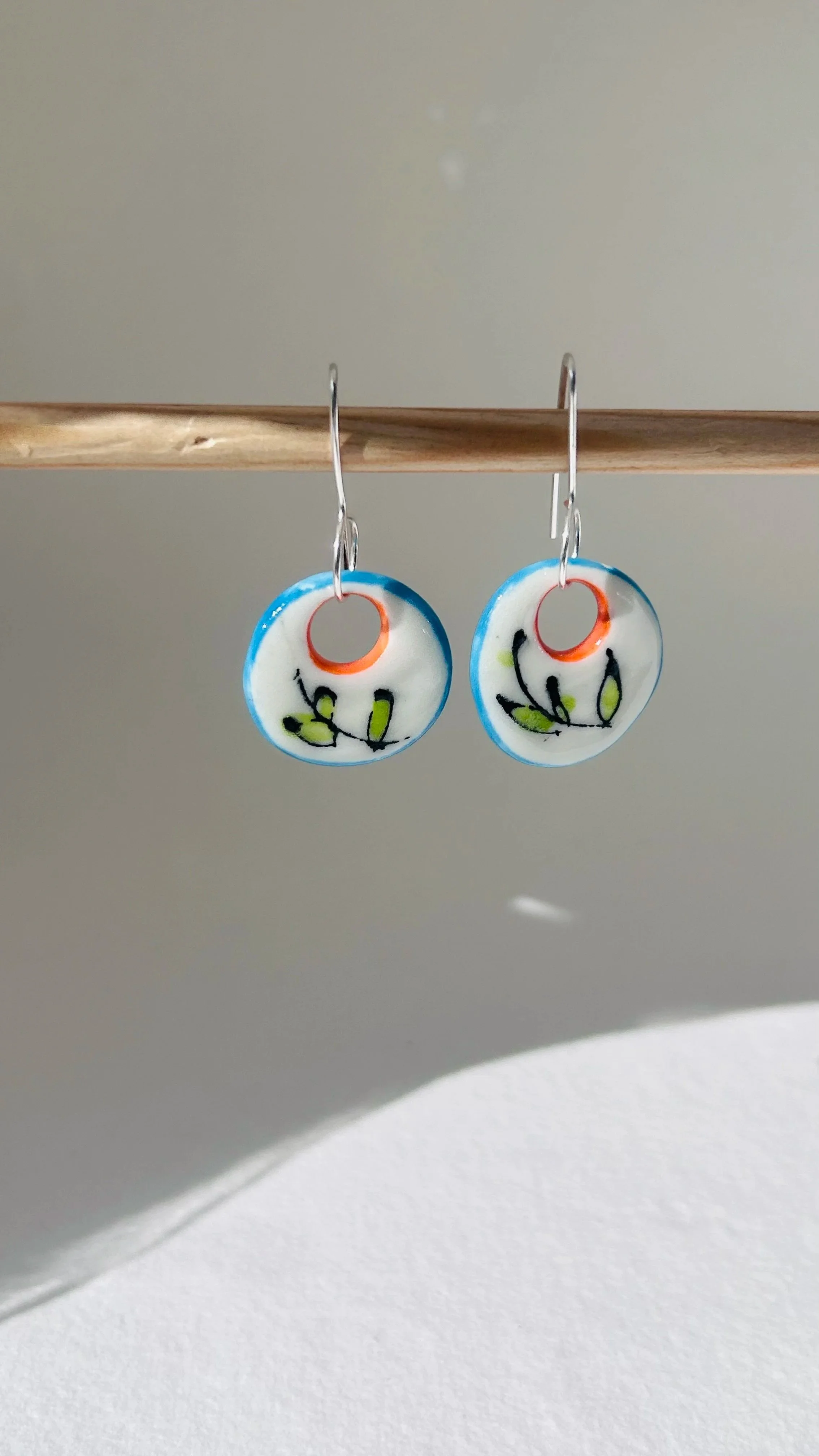 Whispered Sprig earrings
