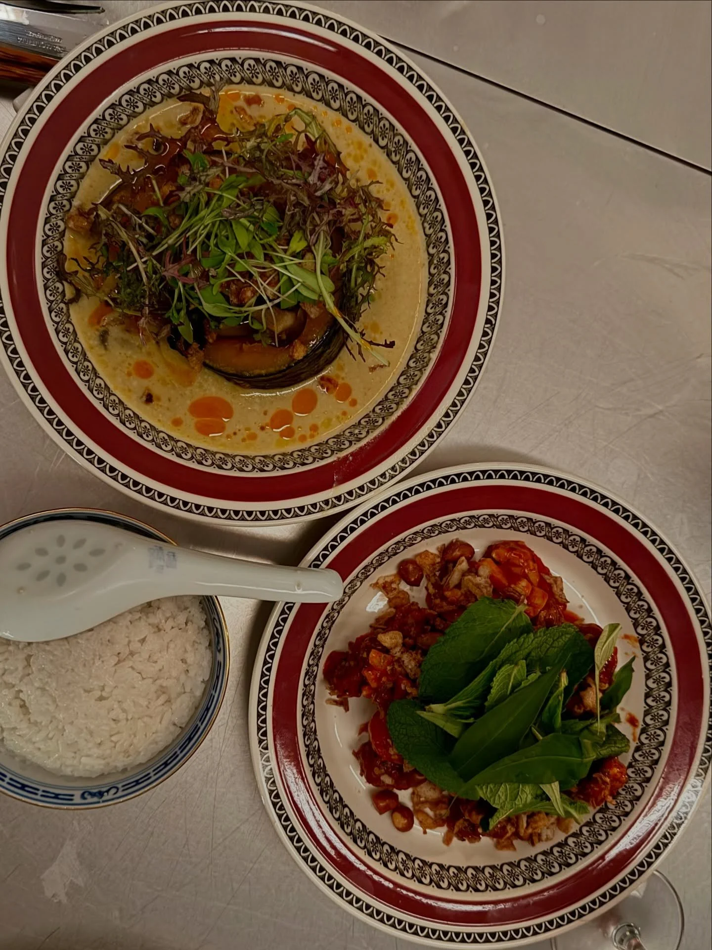 and now for a good food review: that squash curry was like eating a hug x