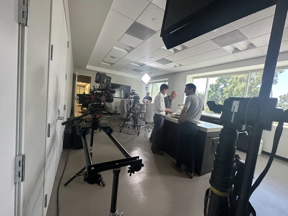 Behind the scenes on a JCV Creative shoot
