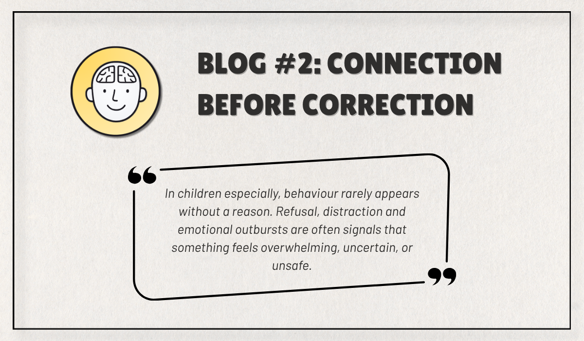 Connection Before Correction: Why We Learn Best When Connection Comes First