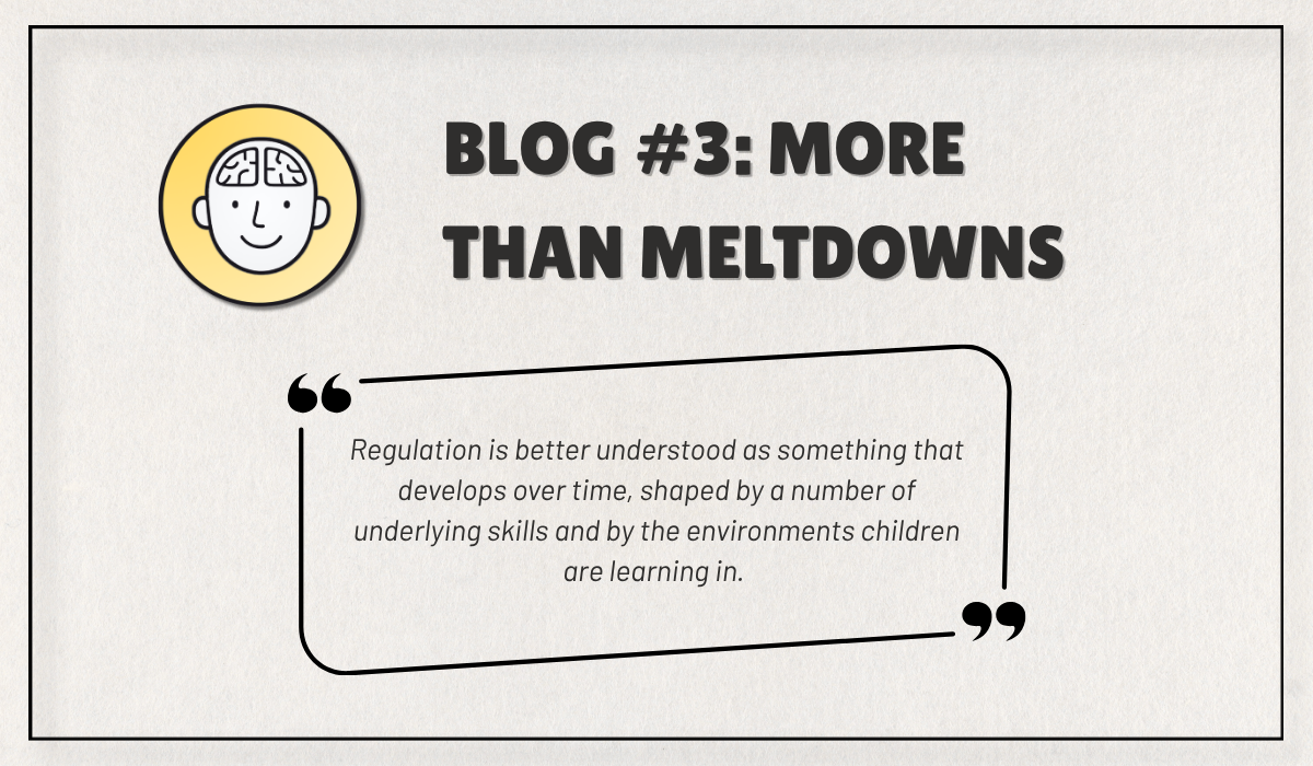 More Than Meltdowns: Why Some Children Struggle to Regulate Their Emotions