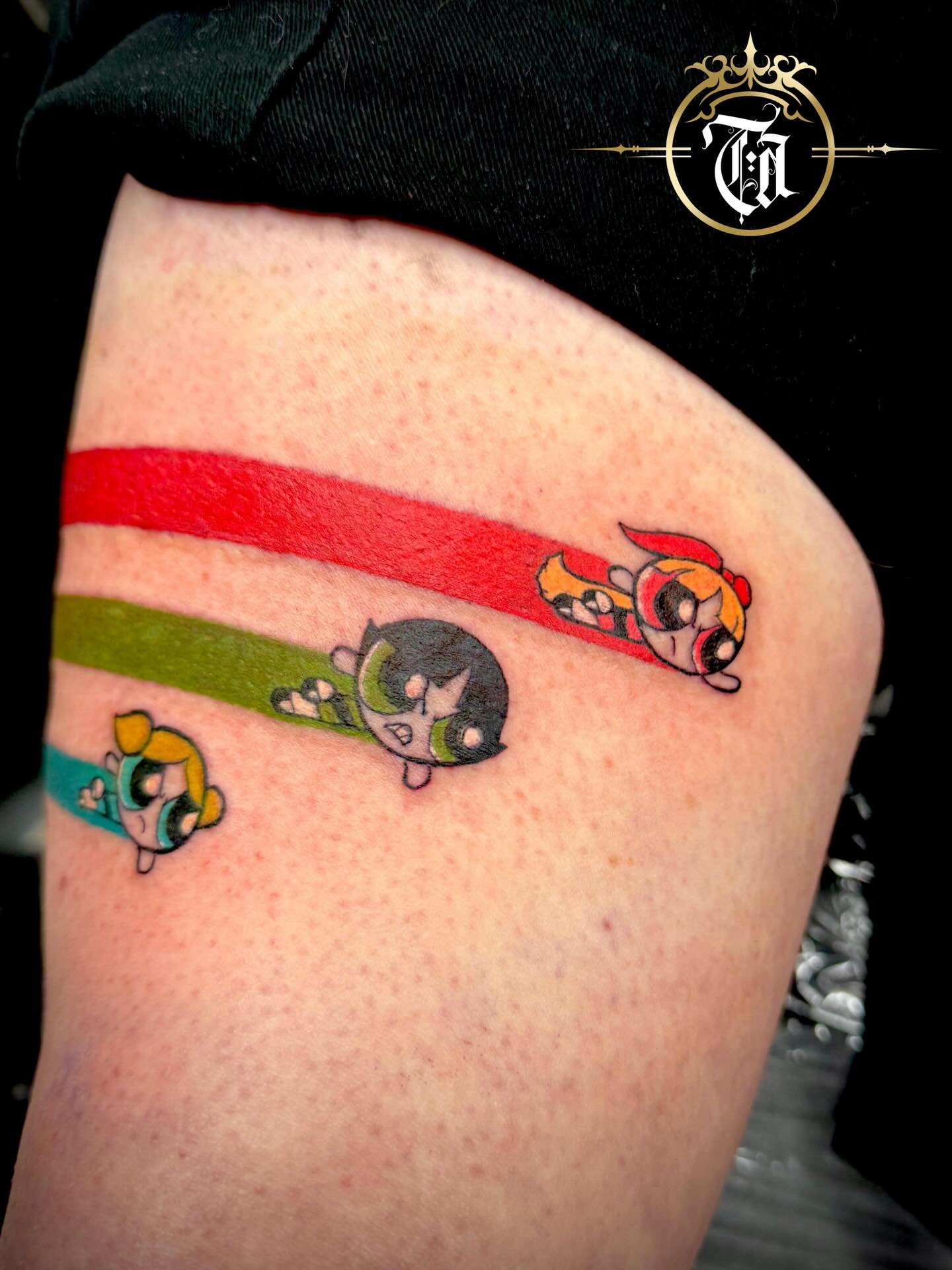 Powerpuff Girls Tattoo ❤️💚💙

⚜️

@inkandescent.tattoos 

⚜️

Sponsored by:
@kwadron 
@dragonhawktattoos 
@dragonhawkofficial 

#tattoo #tattooing #tattoos #tattooed #art