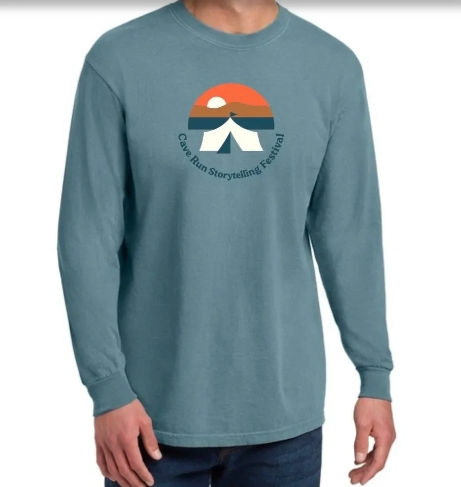 2026 Official Long-sleeve T-shirt in Ice Blue