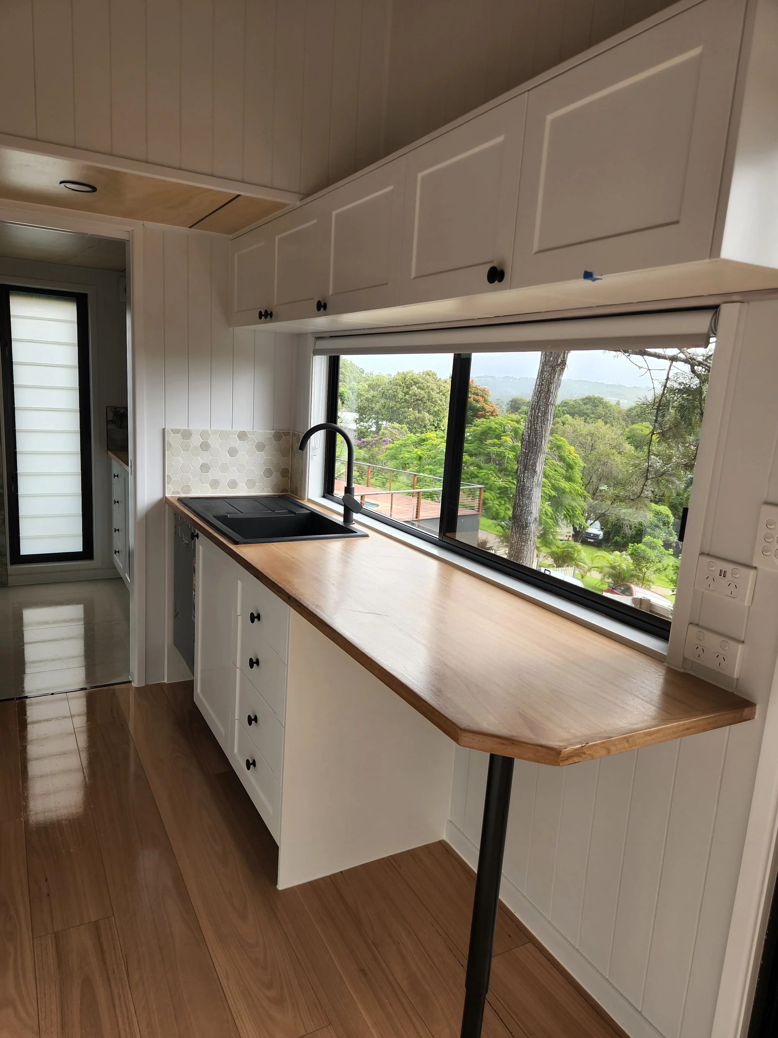 dining table tiny home